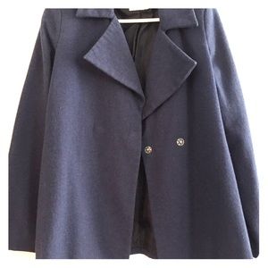 Navy Blue wool coat
